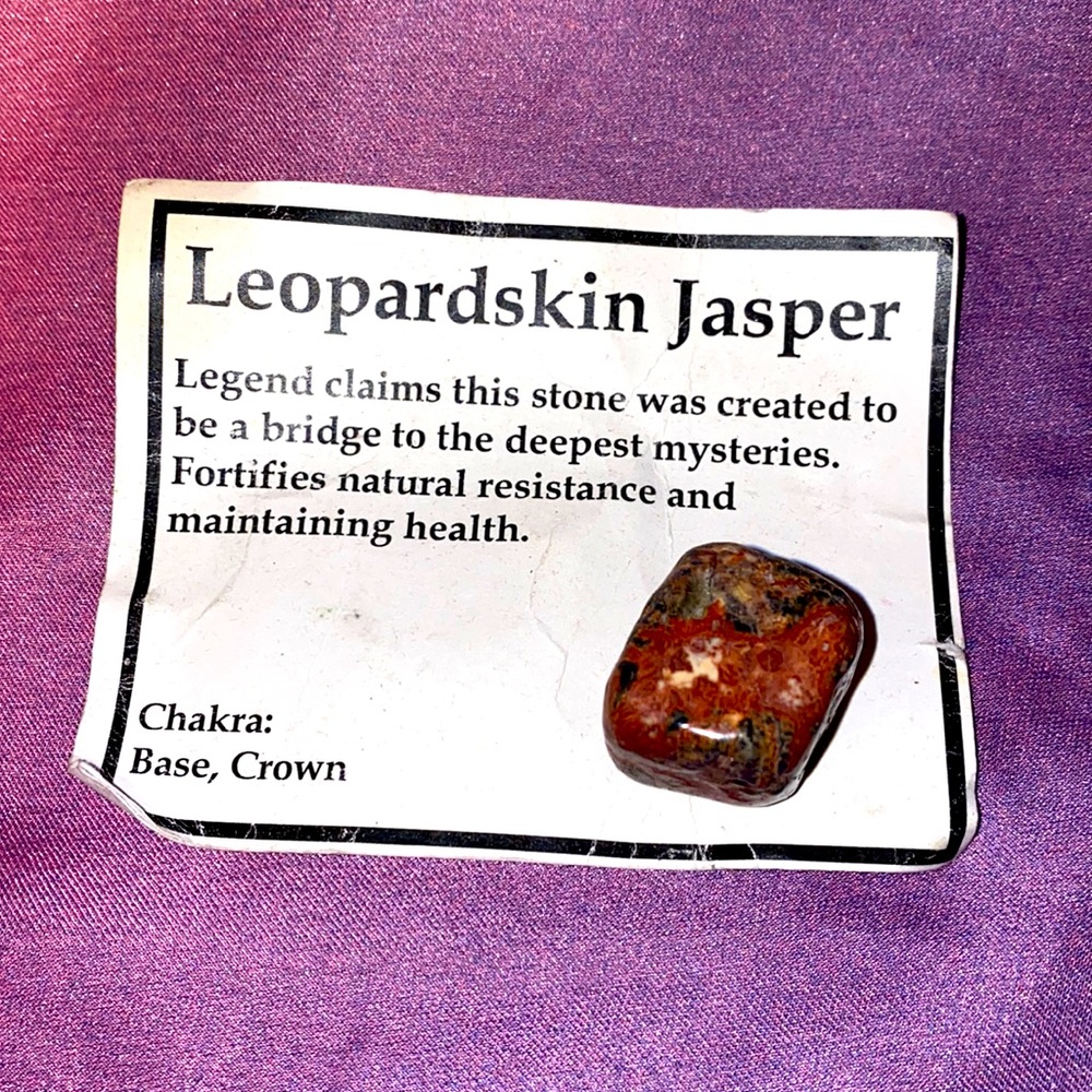 Leopardskin Jasper Stone